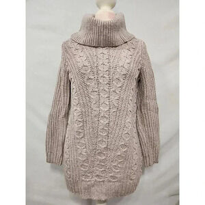 Banana Republic Cable Knit Turtleneck Sweater